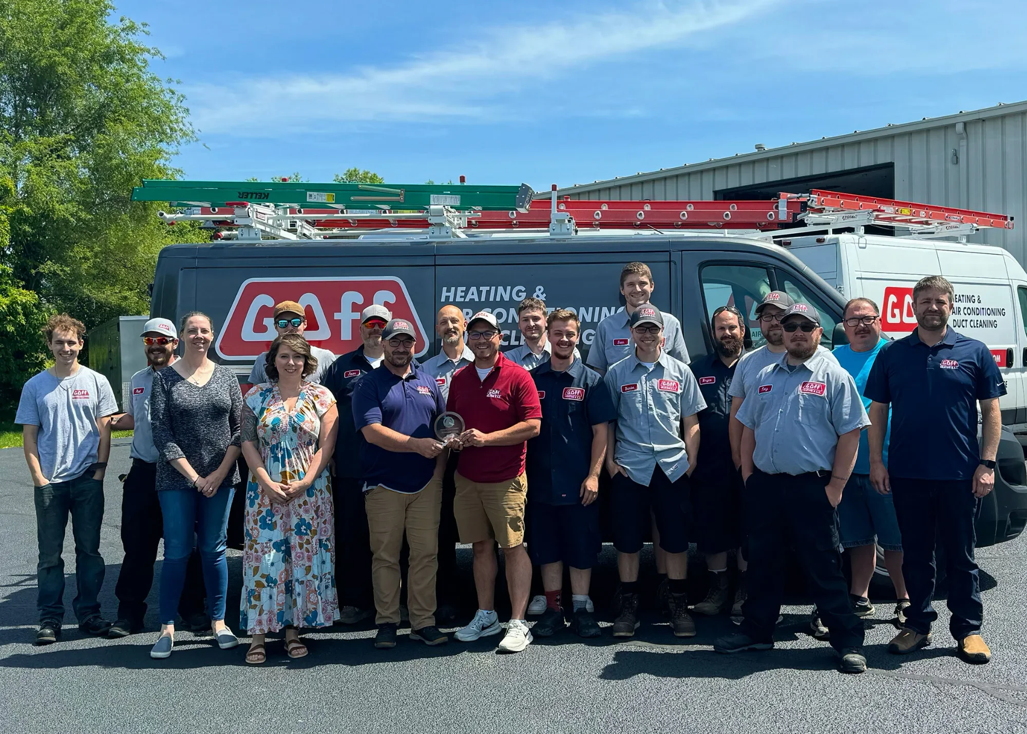 Goff Heating and Air Conditioning: A Circle of Champions Inductee